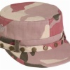 Pink camouflage cap