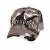 Grey camouflage cap
